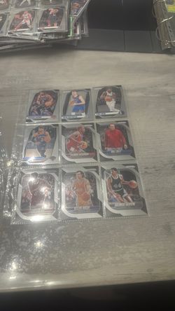 Panini Prizm NBA Basketball Card Lot 9