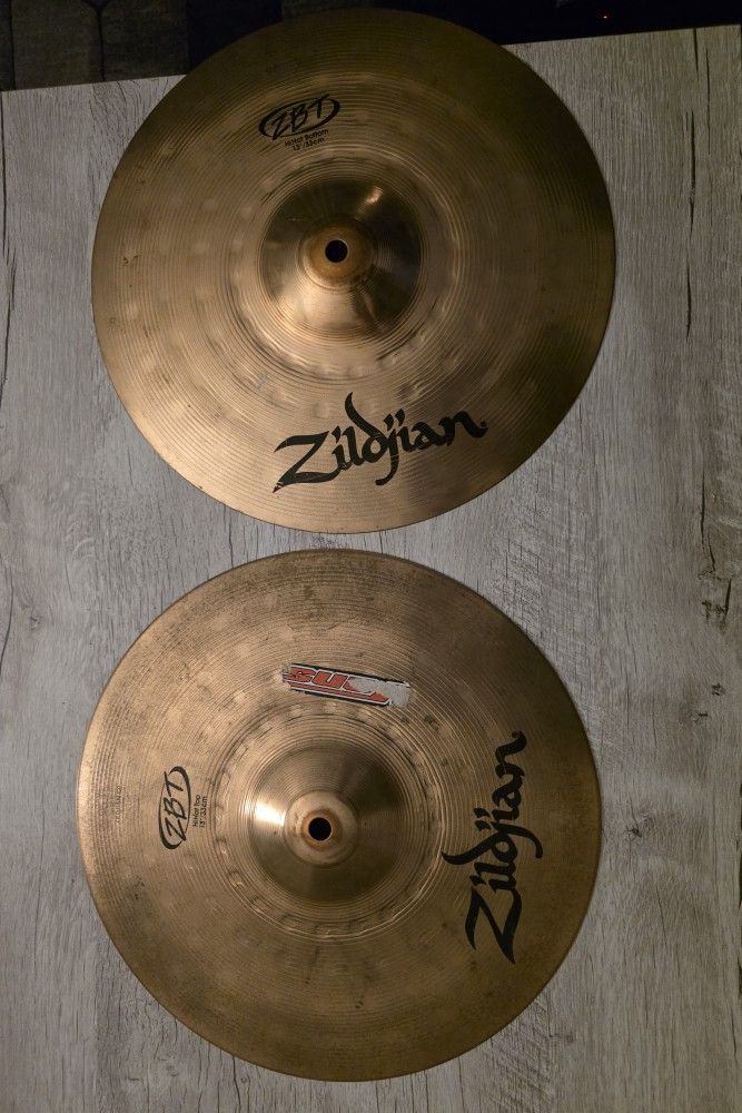 Zildjian 13" ZBT Hi-Hat Cymbals (Pair)