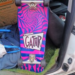 Vintage 80s Skateboard 