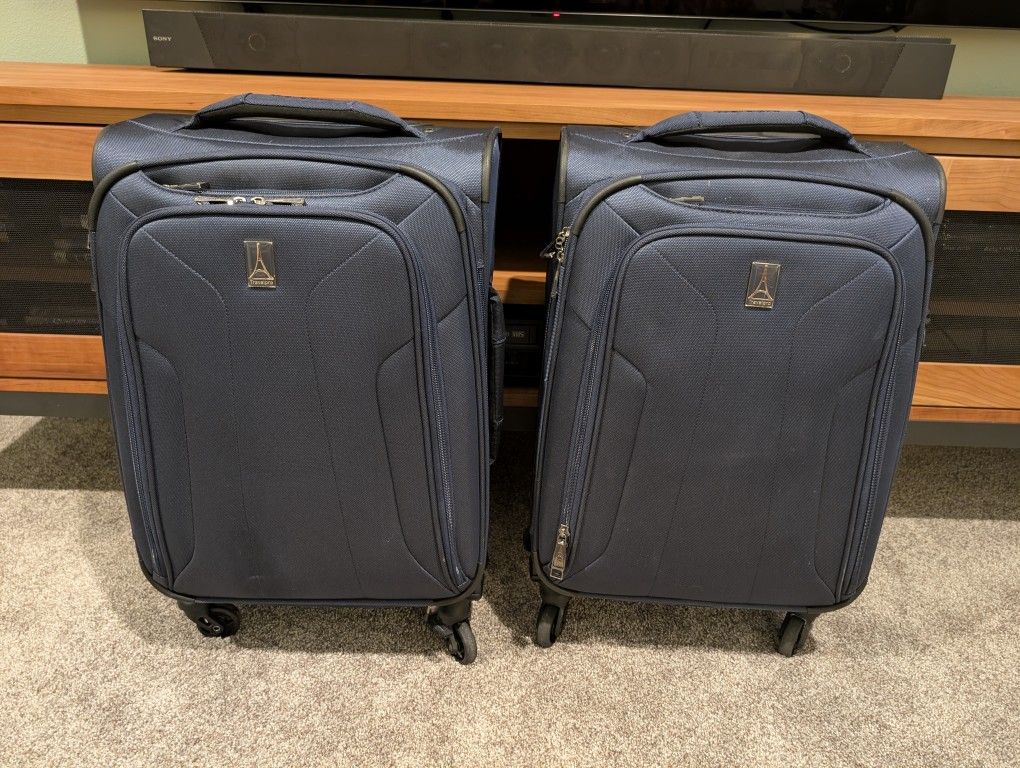 Set (2) of Travelpro Carry-on Luggage -$100
