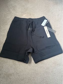 Fear of God Essentials black shorts small 1-2 day shipping #essentials