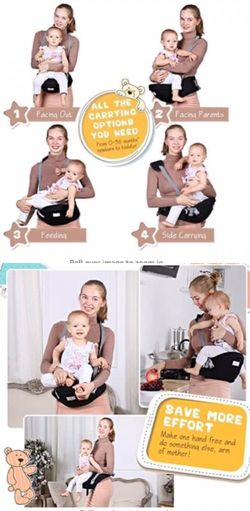 Baby hip seat