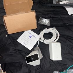 Xfinity home security camera it records takes pictures brand new never used in the box. I just opened it so I can take a picture $100 firm 