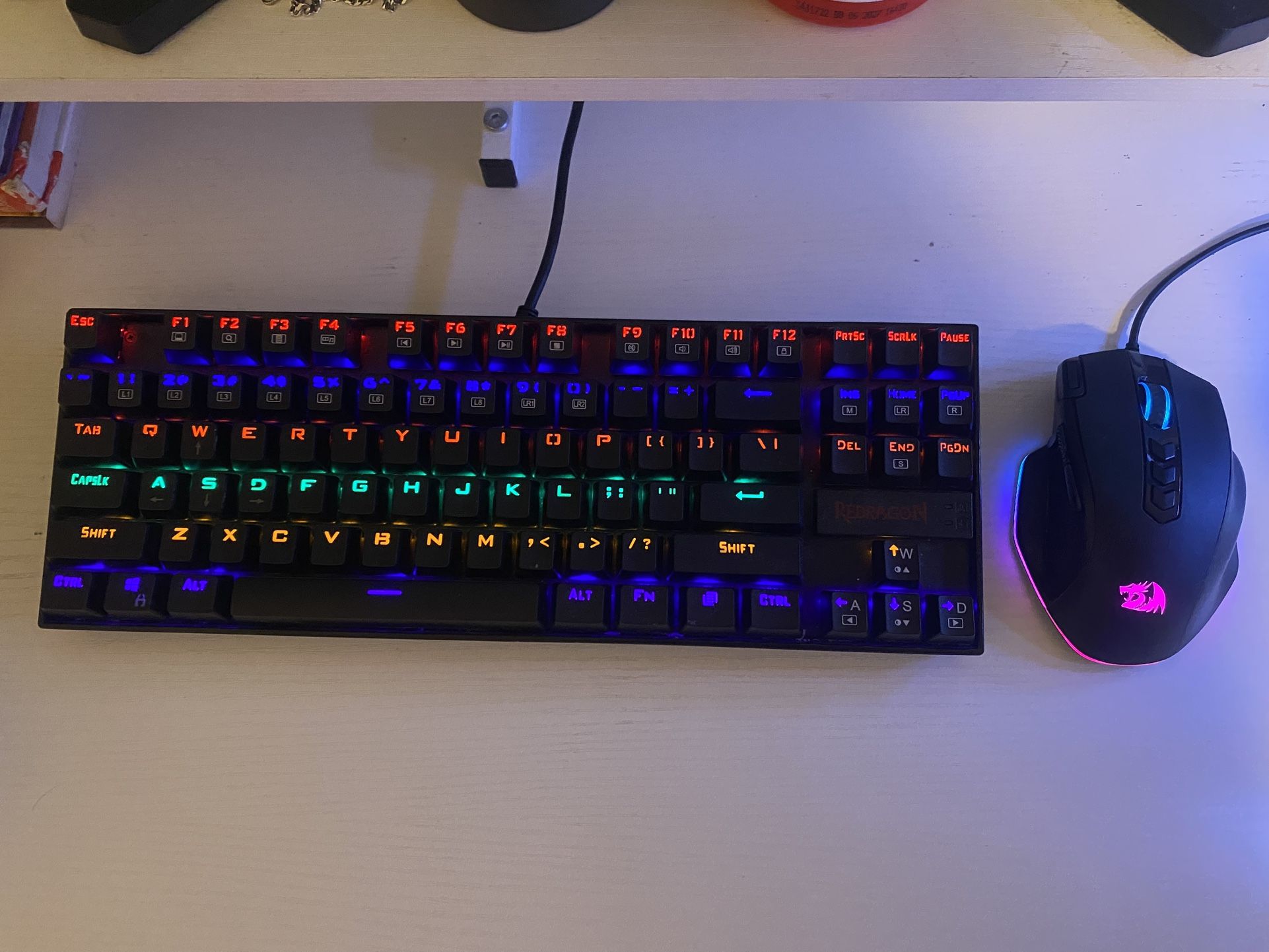 RGB Mechanical Keyboard + Gaming Mouse Bundle