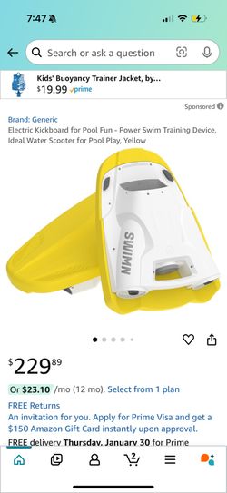 Electric Swimming Kickboard 