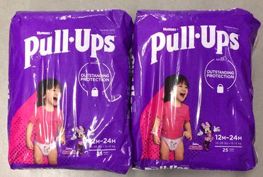 Huggies Pull-Ups Girls Training Pants 12-24M