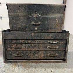 Vintage Craftsman Tool Box, No Key