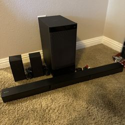 Sony Home Theater-rt3 Bluetooth Soundbar System Active Powered Subwoofer Sa-wrt3