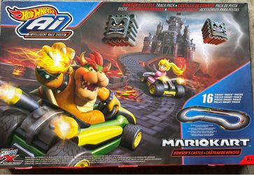 Hot Wheels AI Mario Kart Bowser's Castle Track Pack