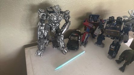 Godzilla and transformers lot