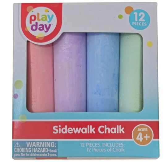 Play Day Sidewalk Chalk