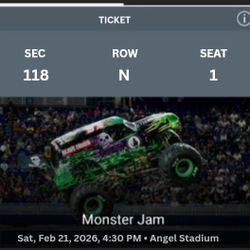 Monster Jam - Sat Feb21