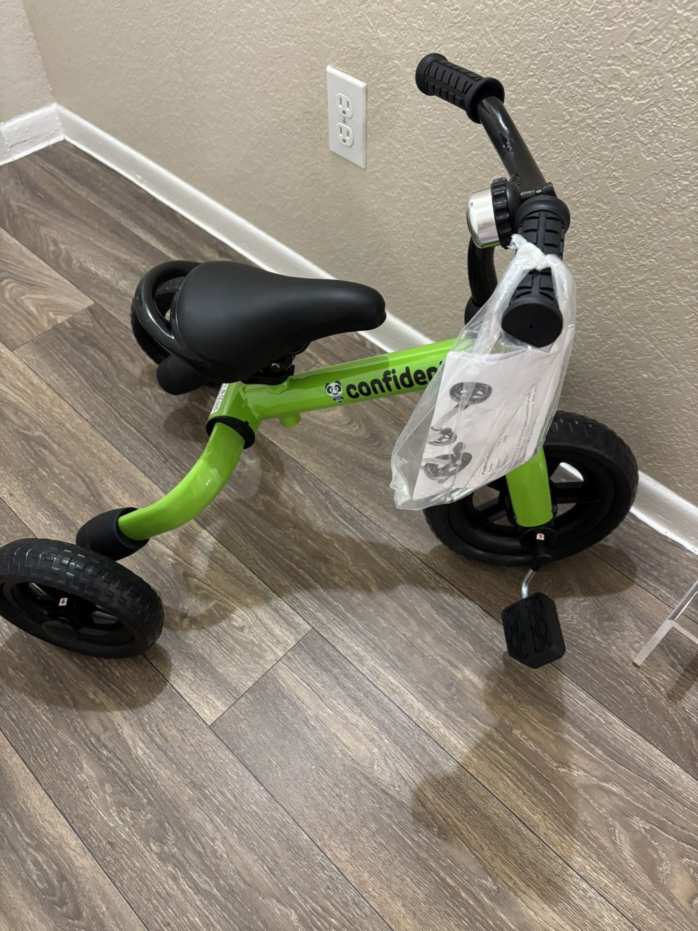 Cancel YGJT 3 in 1 Tricycle for Toddlers Age 2-5 Years Old, Folding Kids Balance Bikes with Adjustable Seat and Removable Pedal, Ride-on Toys for Infa
