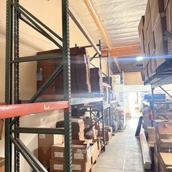 Heavy duty pallets racks $50 each.  Business is closing