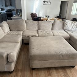 White Sectional
