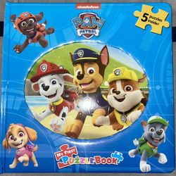 Nickelodeon PAW Patrol My First Puzzle Book by Phidal - EXCELLENT CONDITION