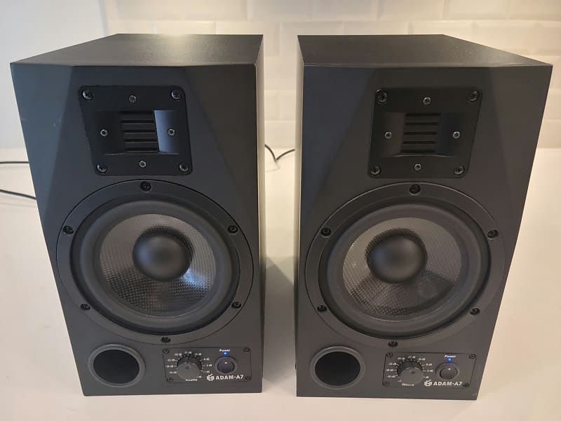 🎧 Vintage ADAM A7 Studio Monitors (Pair) – Pro Sound, Killer Deal! 🔊