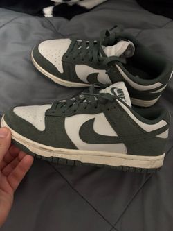 Nike Dunk Low White and Green