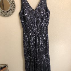 Fully sparkly long prom/evening dress