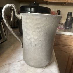 Vintage hand forged Metal Pitcher