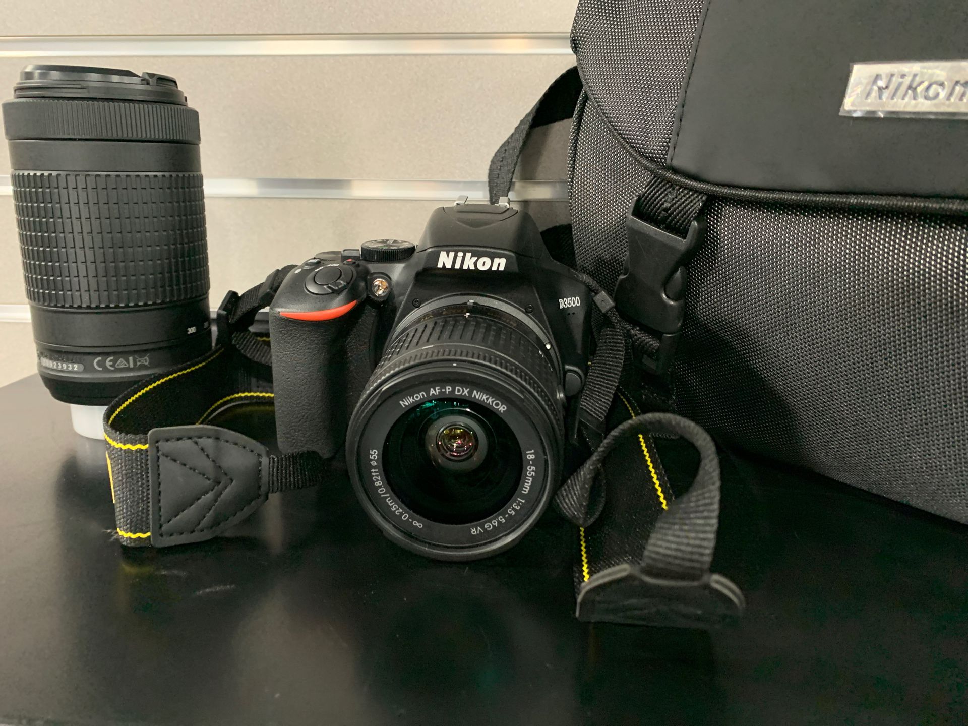 Nikon D3500 with extra lenses