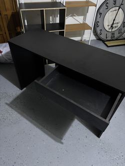 Small Black Desk