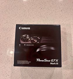 Canon PowerShot G7 X Mark III 20.1MP Point & Shoot Digital Camera New Black
