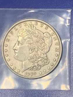 1889 Morgan Silver Dollar Coin