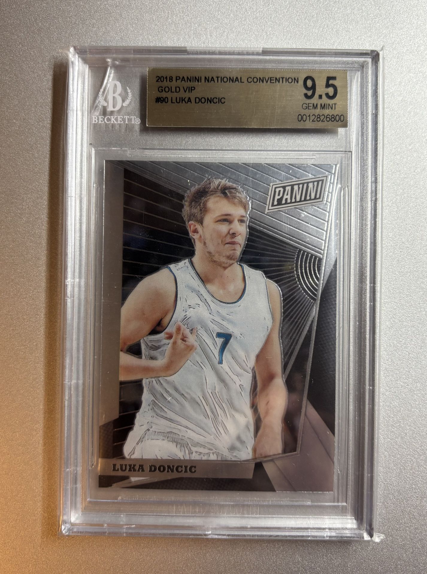 Luka Doncic LA Lakers NBA RC GEM MINT BGS 9.5