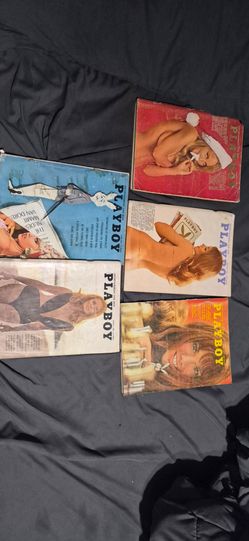 "Vintage Playboy Magazine Collection 1960s–1990s,15+ issues, collector lot." Price: 300 OBO