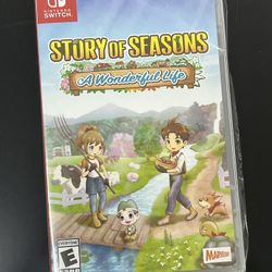 Story Of Seasons A Wonderful Life For Nintendo Switch 
