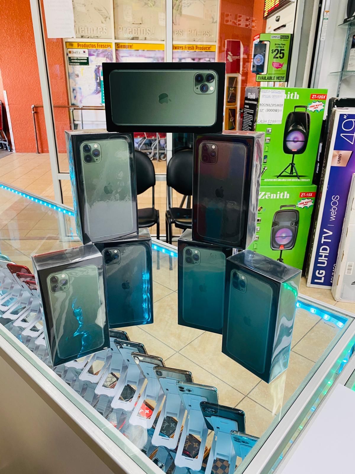 iPhone 11 Pro Max 64gb BRAND NEW FACTORY UNLOCKED!! TAKE ONE HOME TODAY ONLY $53 down payment!!