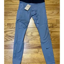 Nike Pro Dri-Fit Fitness Tights Gray w side pocket Men’s sz L & XL available NEW!!