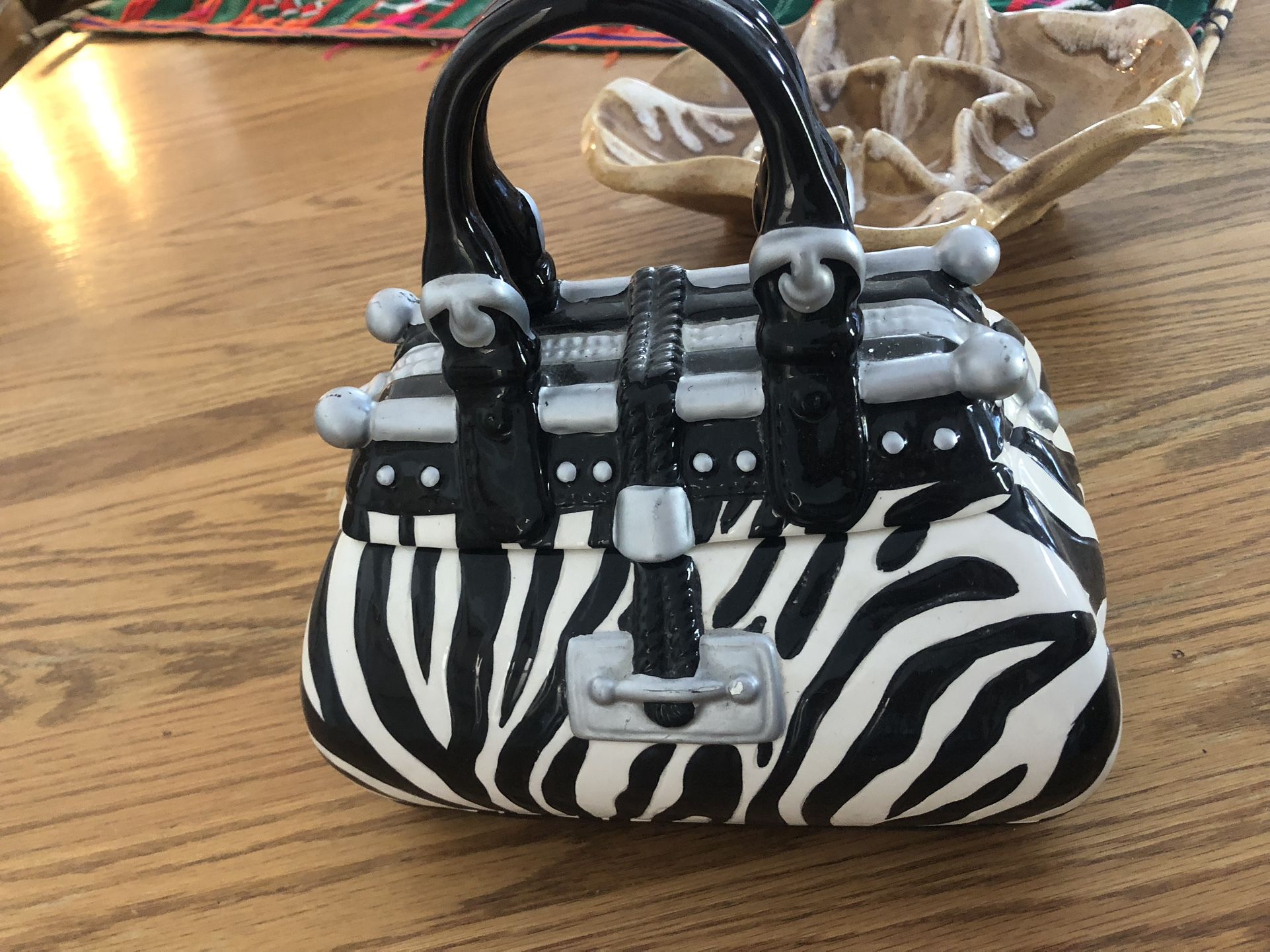 Decorative Purse Decor Two Pieces Top And Bottom