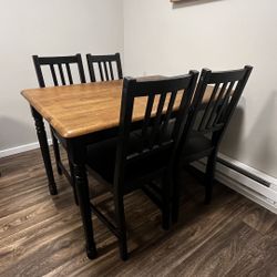 4 Chair Dining Table Set