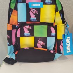 Fortnite Loot Llama Sling Backpack Padded Strap 15" New 