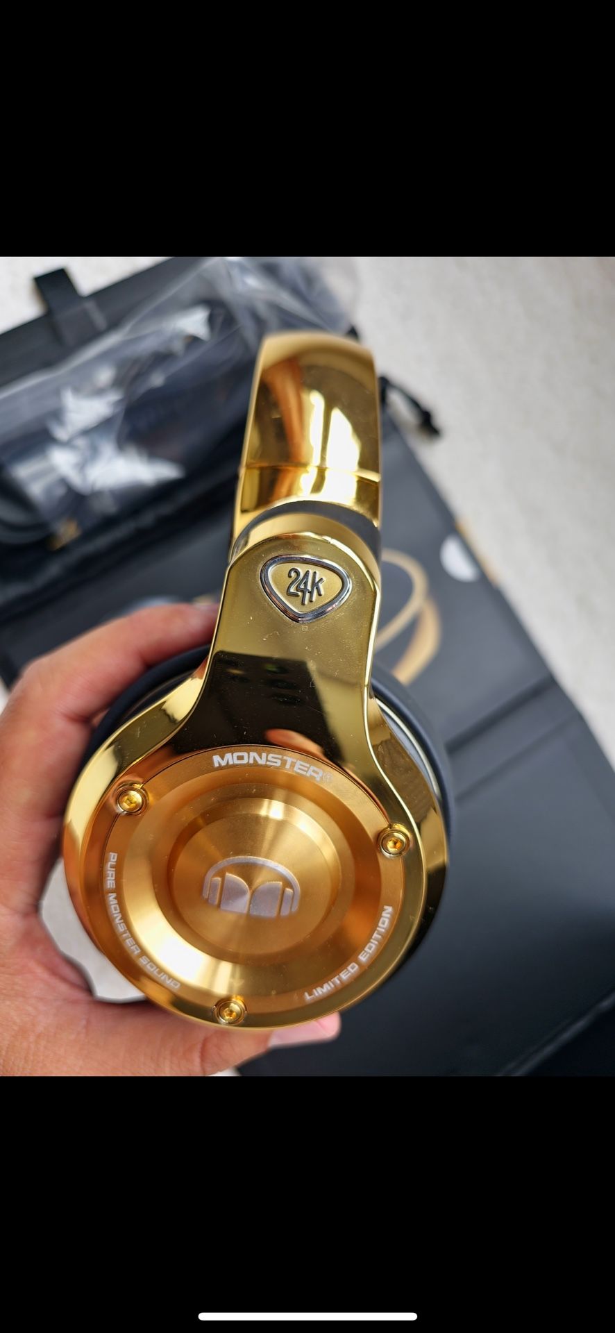 Monster MH 24K Gold Over-The-Ear DJ Headphones for Sale in Los