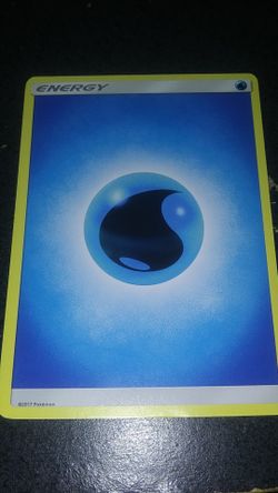 Is an energy Pokemon card.