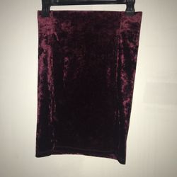 Forever 21 velvet Pencil skirt