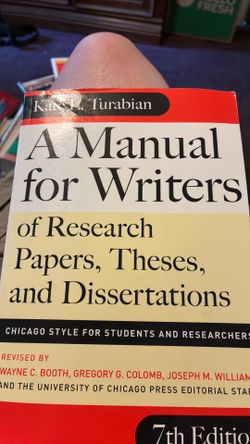 Text book for writing research papers