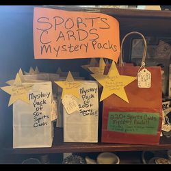 Sports Cards Mystery Packs!