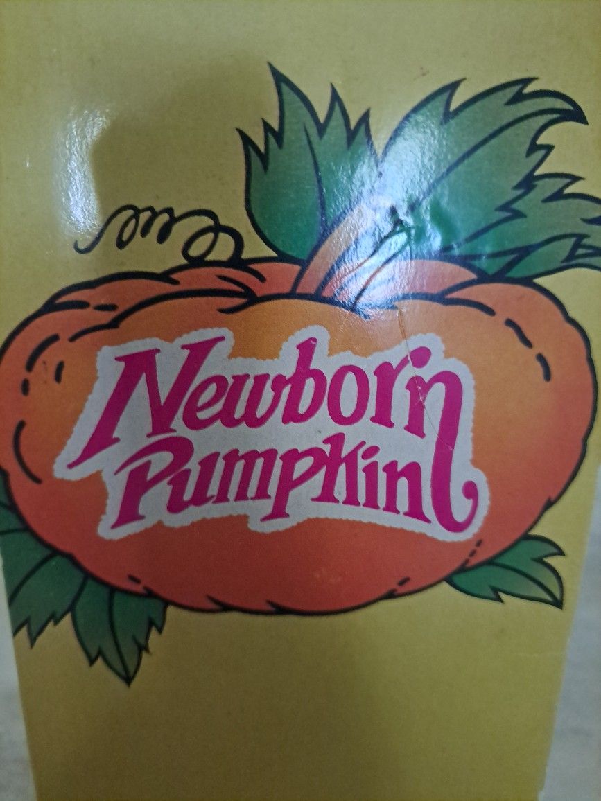 NEW Collectible Vintage Newborn Pumpkin Baby Doll