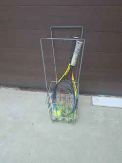 Tennis Rackets balls cage include Glendora