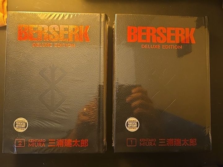 Berserk Deluxe Edition Vol.1-2 SEALED