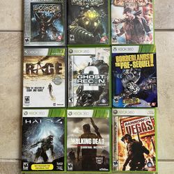 XBox 360 Mature Games 