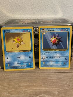 Staryu / starmie pokemon cards