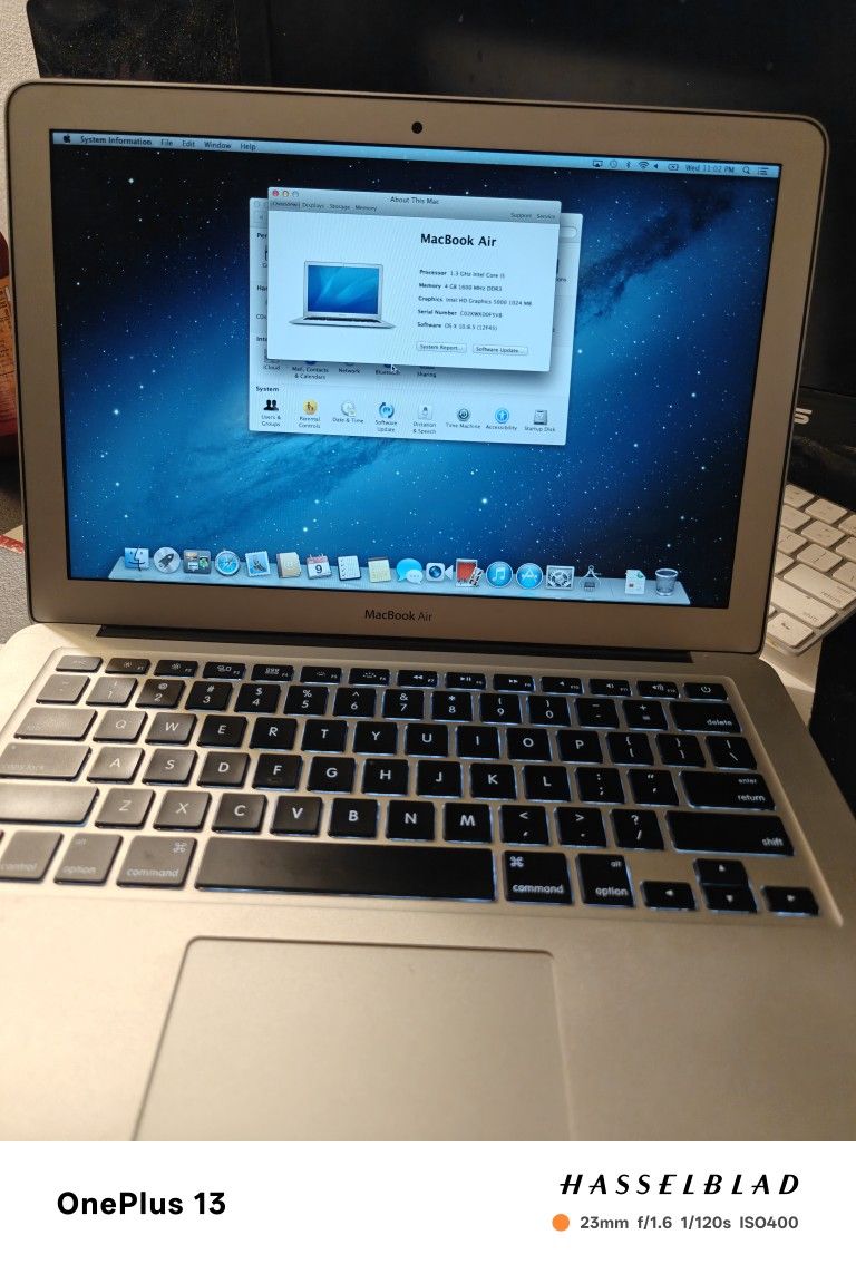 MacBook Air Mid 2013 i5 256GB 4GB