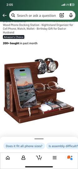 Wood Docking Station