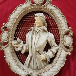 VINTAGE 1958 CHALKWARE