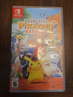 Detective Pikachu returns switch